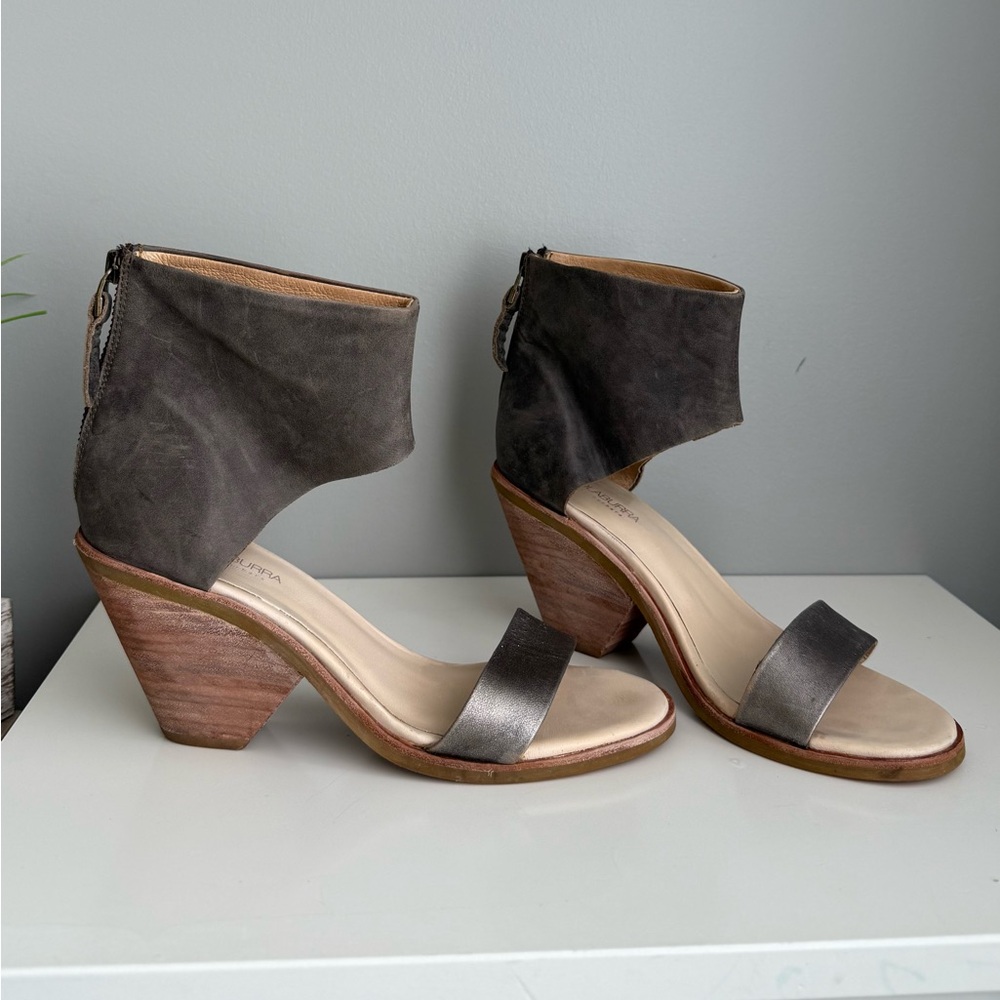Koolaburra Peony Kona Heeled Sandal US8 or EU39